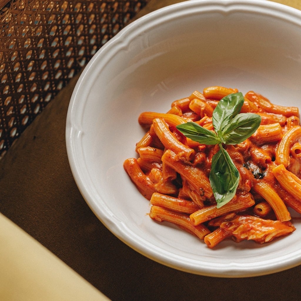 Macaroncini mit Krabbe
