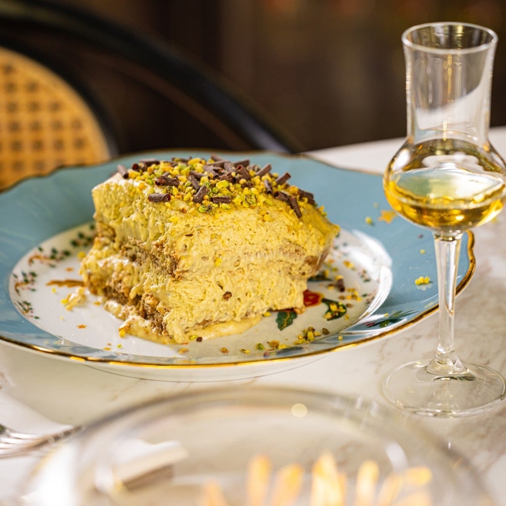 Pistazien-Tiramisu, Grappa