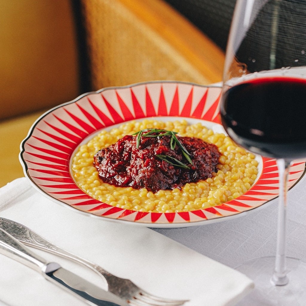 Lamm-Kefta mit sardischer Fregola
